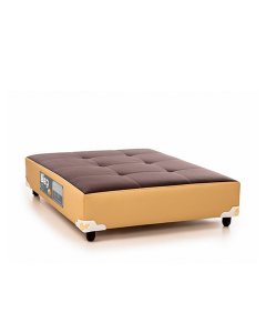 Cama Pet Castor Original Marrom/Bege 100x80x19cm