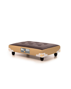 Cama Pet Bed Marrom/Bege 60x40x12cm
