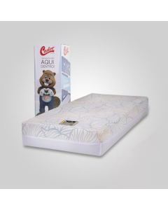 Colchão Castor Solteiro na Caixa Vitagel Space Double Face D33 88x188x24cm