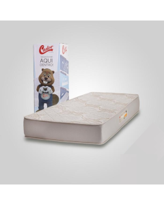 Colchão Castor Solteiro na Caixa Comfort Double Face Pocket 88x188x25cm