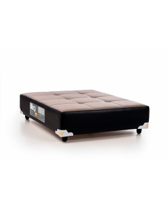 Cama Pet Castor Original Cinza/Preto 100x80x19cm